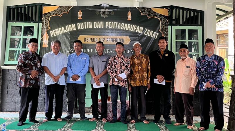 BAZNAS Sleman pentasharufan 102 PHL DPUPKP Sleman