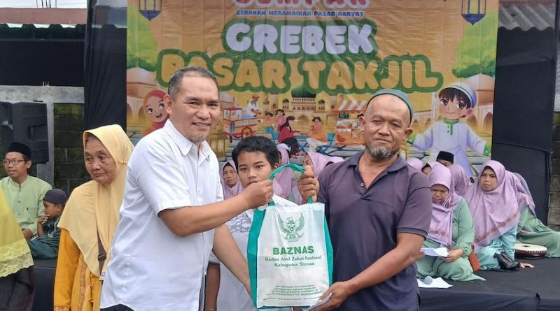 pentasharufan paket sembako grebeg pasar takjil