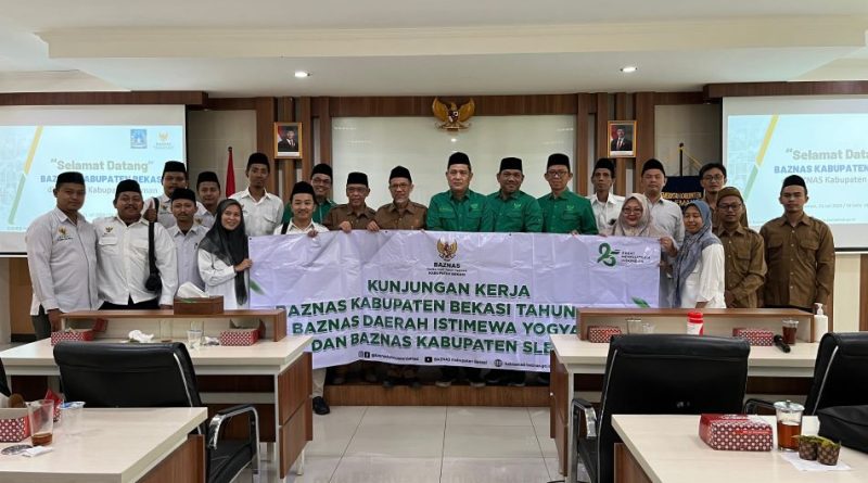 studi tiru BAZNAS Kabupaten Bekasi di BAZNAS Sleman