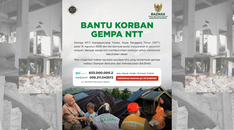 bantu korban gempa NTT